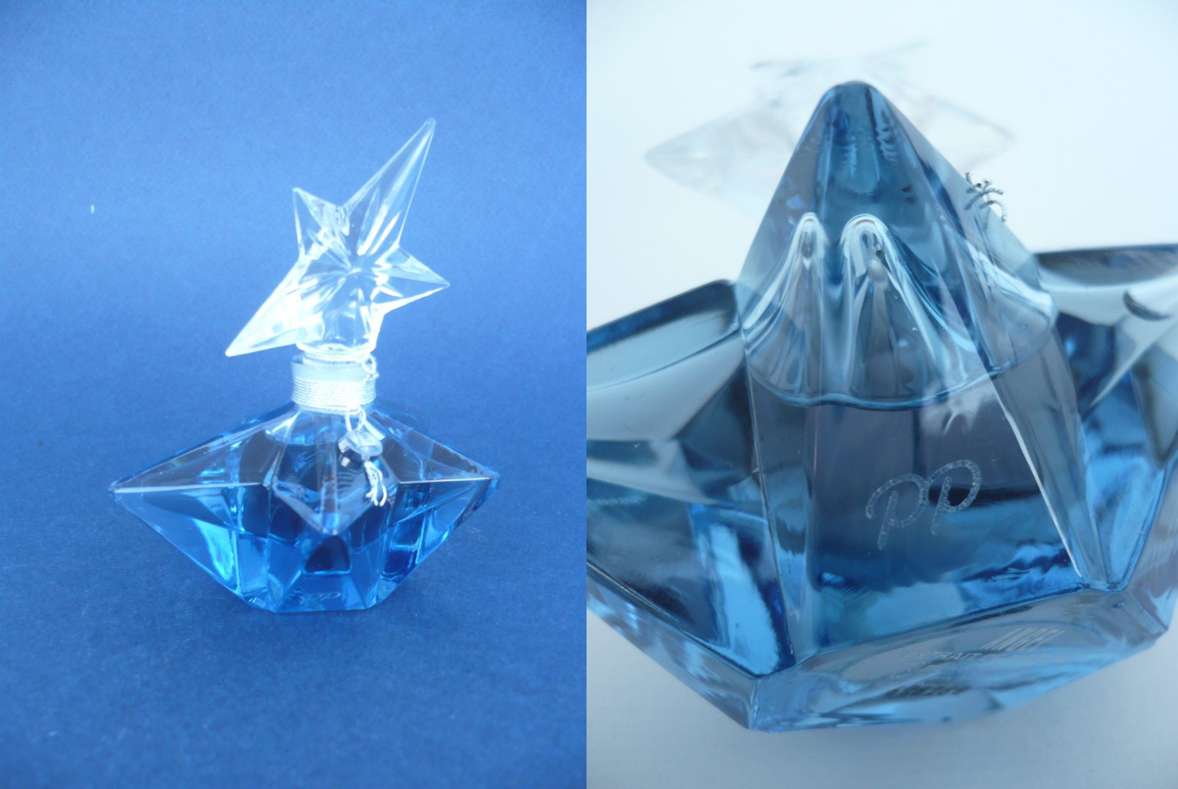 Thierry Mugler Angel Perfume Caprice de Star Ultimate Star (Etoile), 2007. Etched Glass