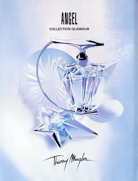 Thierry Mugler Angel Perfume Collector's Limited Edition Bottle 1997 Glamour Purse Spray & Star Etoile