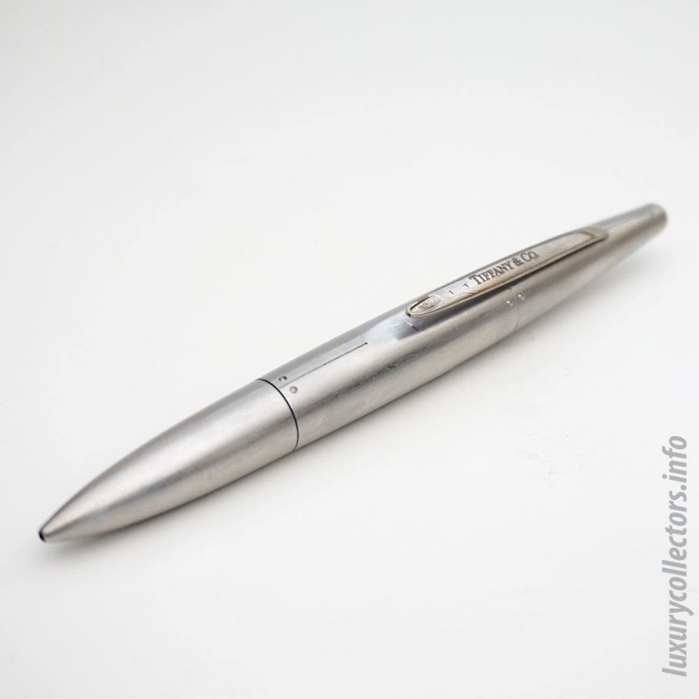 Streamerica Tiffany & and Co. Airfflow Ballpoint Pen Stainless Steel 1993 Collection