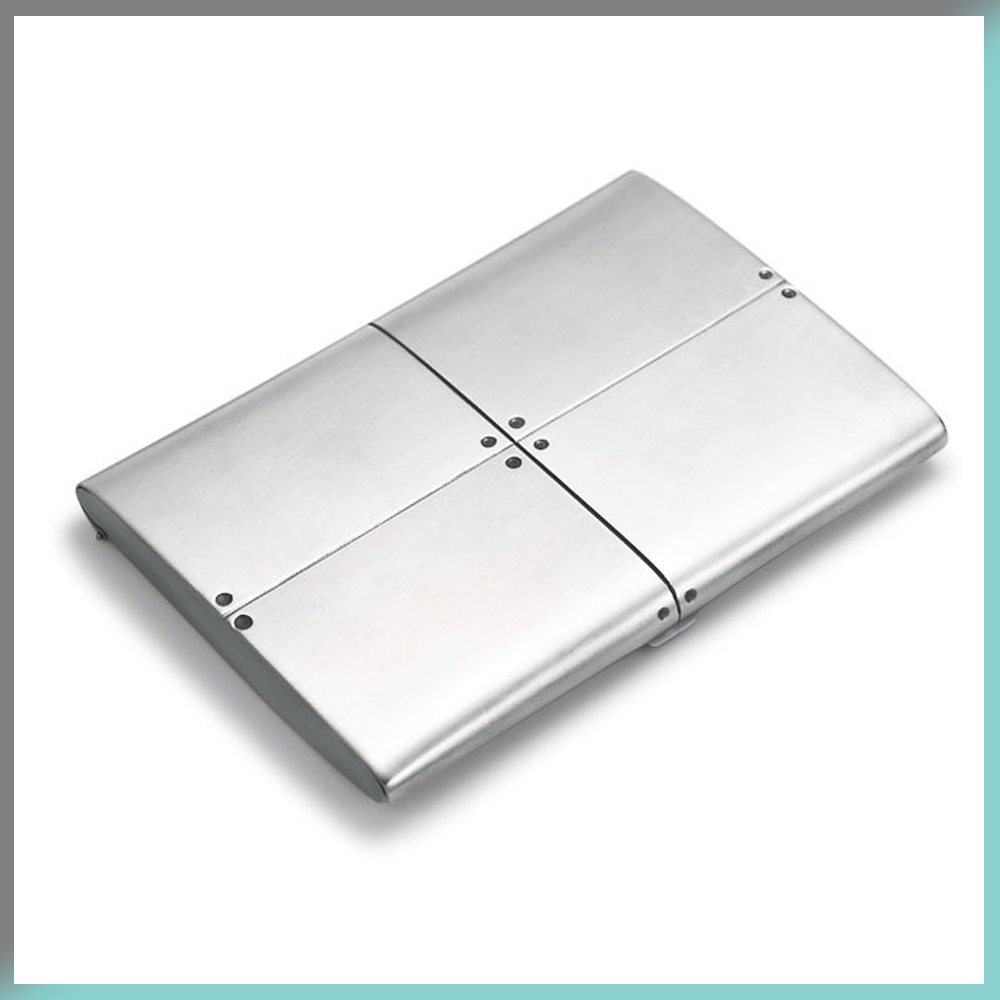 silver card holder