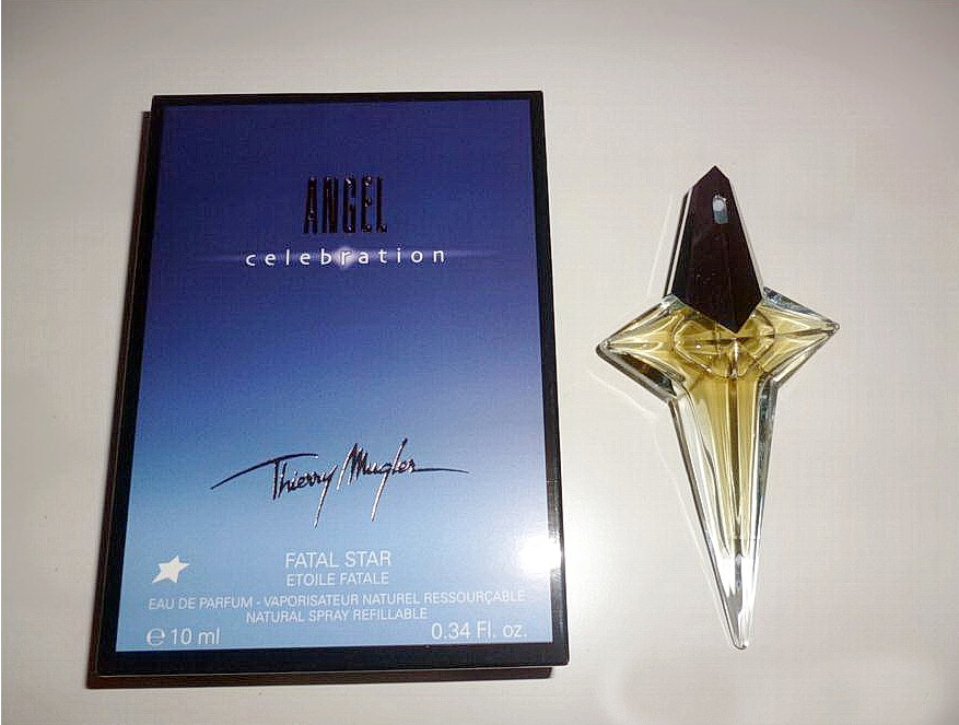 Thierry Mugler Angel Perfume Collector's Limited Edition Bottle 2002 Fatal Star Box