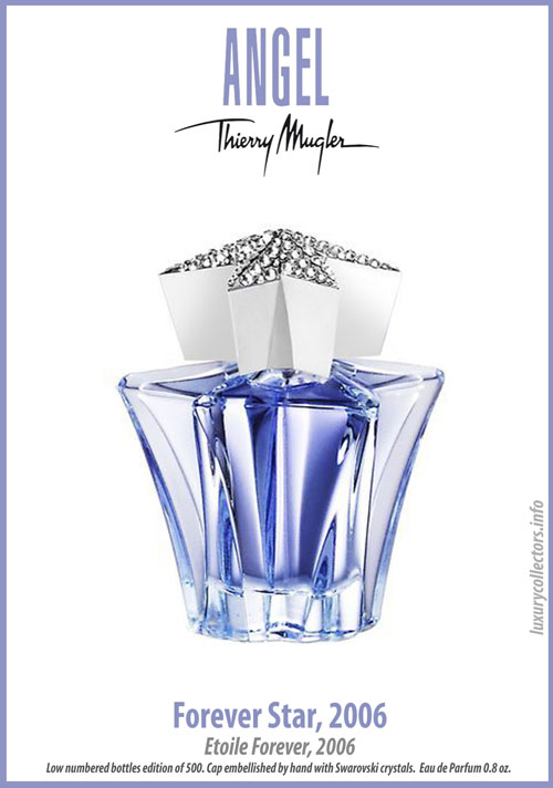 Thierry Mugler Angel Perfume Collector's Limited Edition Bottle 2006 Forever Star