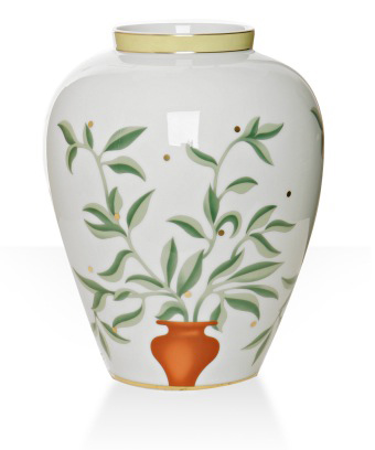 Bulgari Bvlgari Itaca Vase Rosenthal Fine China Housewares Home Porcelain