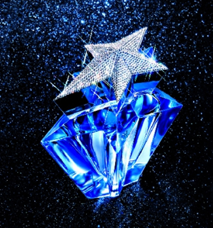 Thierry Mugler Angel 20 Years Perfume Collector's Limited Edition Bottle 2007 Superstar Deluxe Dream of Swarovski Factice