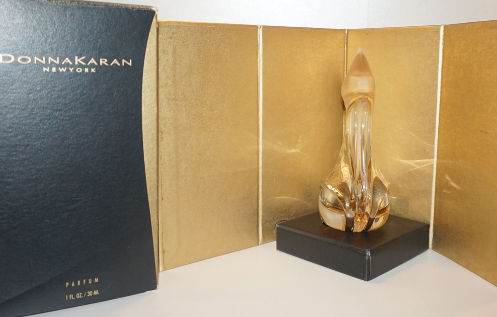 Donna Karan New York Parfum 24K Gold and Black Bottle