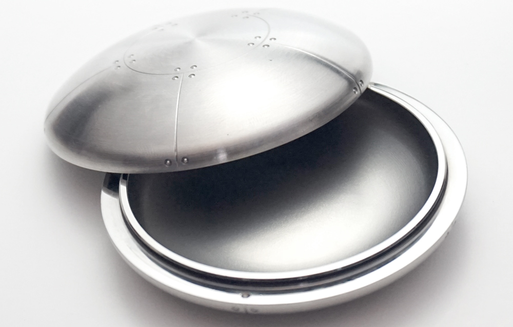 Tiffany & Co. Streamerica Perisphere Nesting Boxes in Stainless Steel