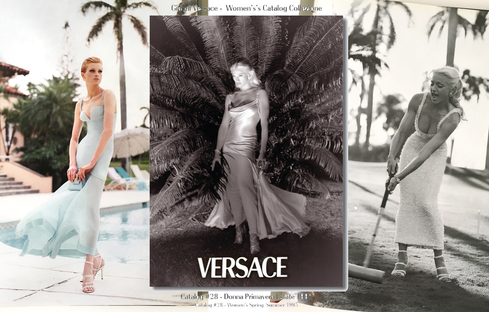 Madonna Strikes a Pose for Versace Women’s Catalog #28 – Spring/Summer 1995