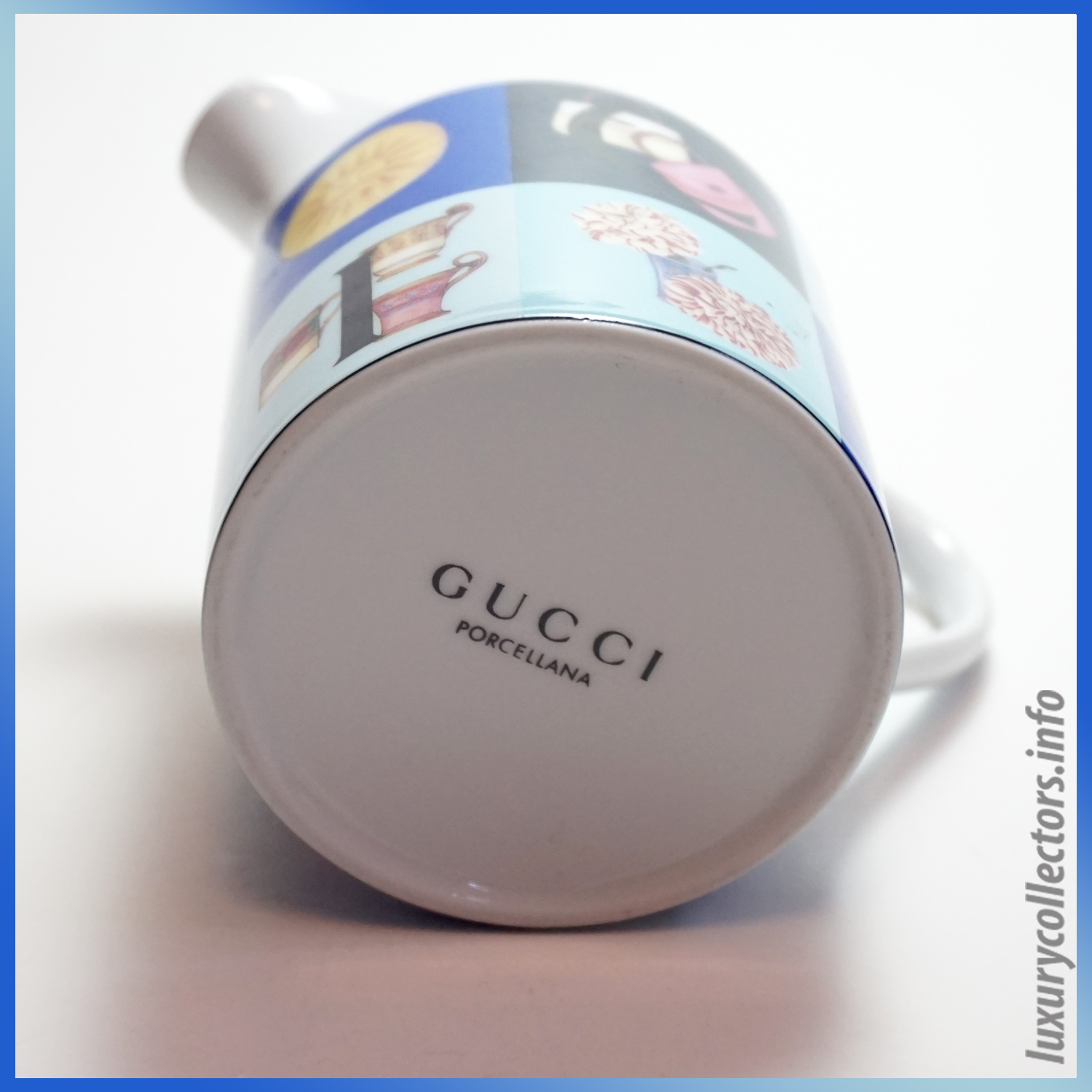 Gucci Home Housewares Tea Pot Coffee China Porcellana Creamer Milk Cream Bottom