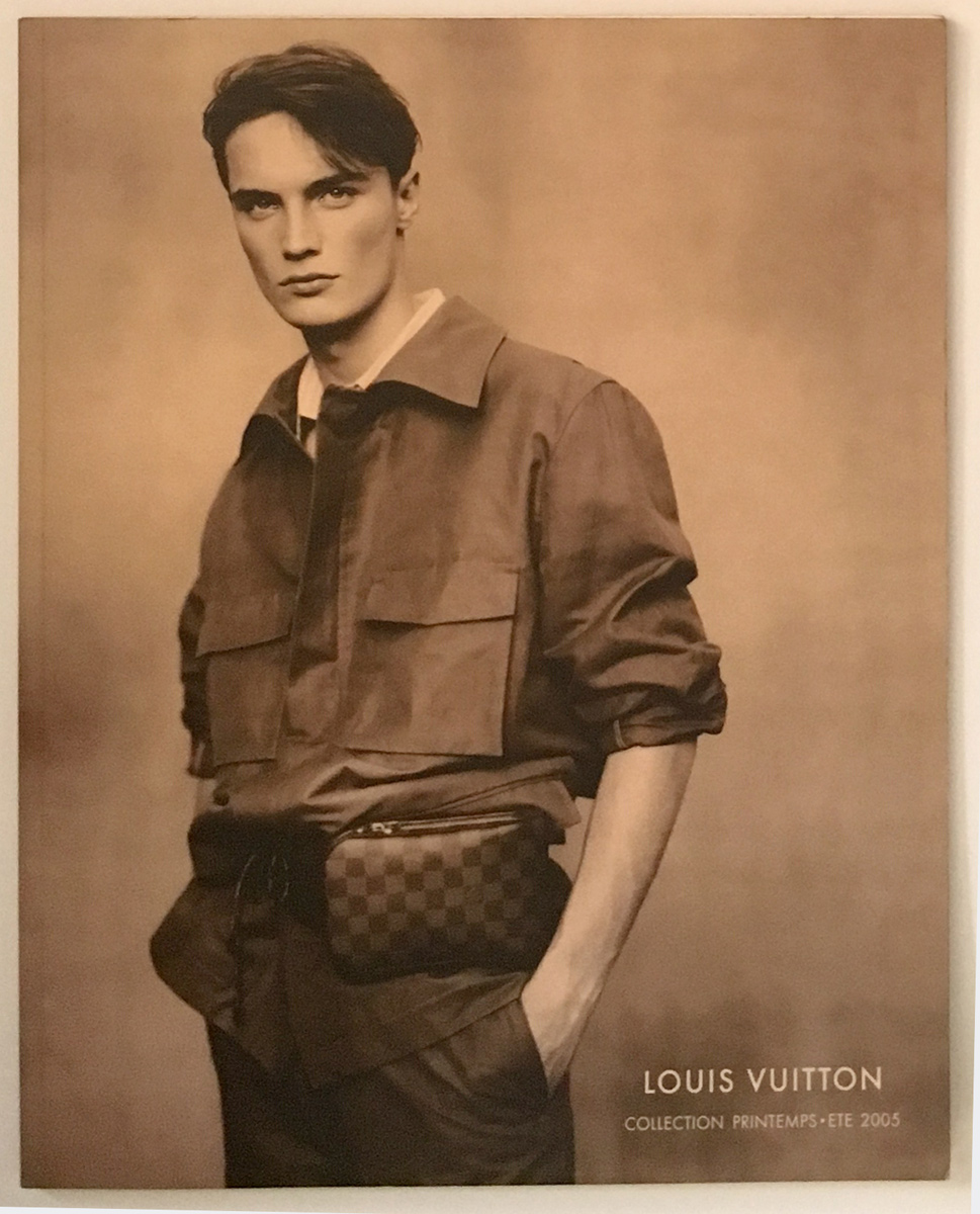 Louis Vuitton Fashion Catalog Spring Summer Men Women RTW Cover Printemps Ete Paris Marc Jacobs 2005 Damier Belt Bag